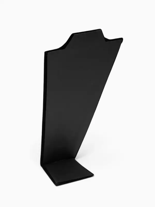 Бюст для украшений QF, 10.5&times;5.5&times;22 см, h=22 см, чёрный