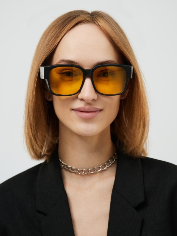 Очки для водителя, антиблик, антифары, uv 380, ширина 14.3 см, дужка 15.4 см