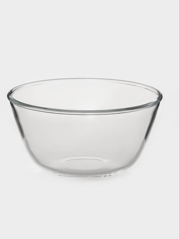 Салатник Simple, цвет прозрачный, 19х9.5 см, 1.6л Салатник Simple, цвет прозрачный, 19х9.5 см, 1.6л