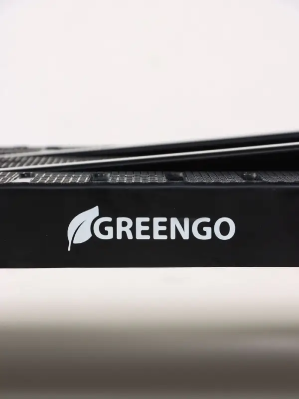 Тележка складная с раздвижной платформой, для перевозки грузов, нагрузка до 100 кг, телескопическая ручка, пластик, Greengo