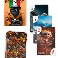 Карты игральные «Итальянский Brainrot», 36 карт, 16+