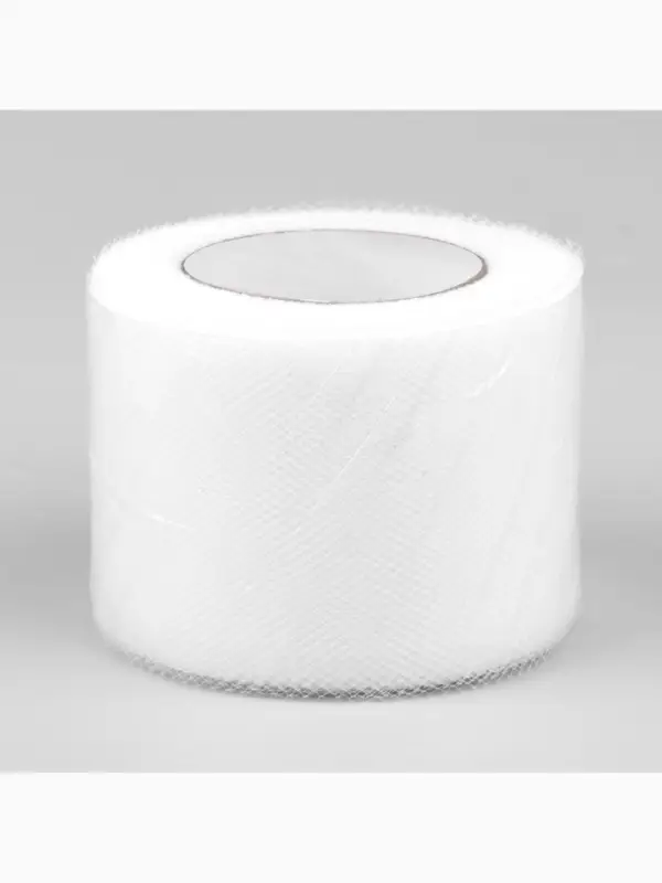Фатин, 5 см, 23&plusmn;1 м, 11&plusmn;1 г/м&sup2;, белый №1