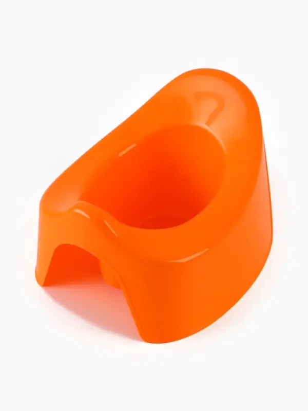 Горшок детский, оранжевый