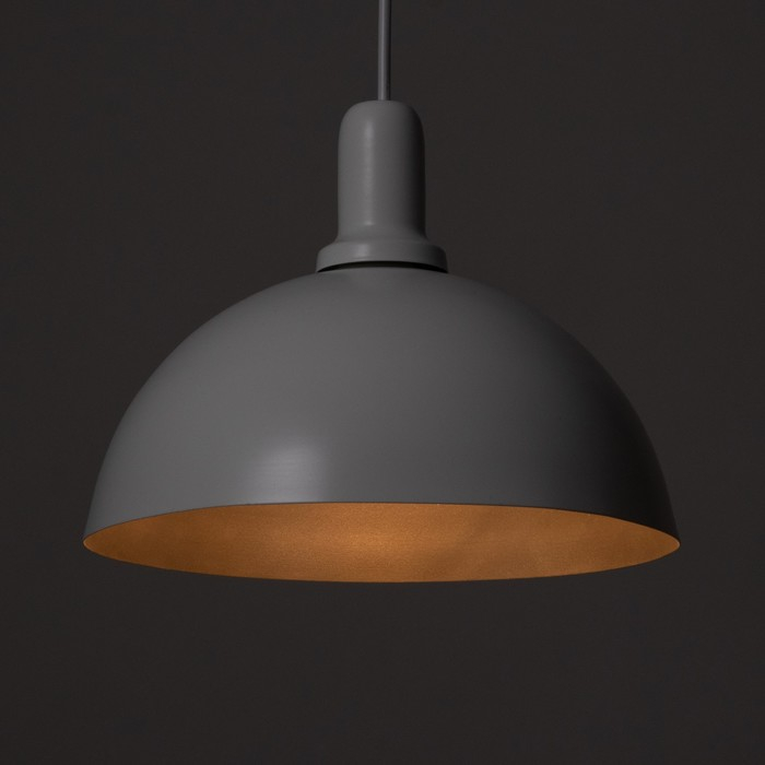 Люстра BayerLux 1342513/1BK 1хE27 40W белый/серебро