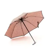 Зонт механический &laquo;Полосы&raquo;, эпонж, 4 сложения, 8 спиц, R=50/57 см, d=100 см, МИКС