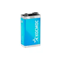 Батарейка Космос Крона 6LR61 Shrink 1 Alkaline 9V (1/12/240)