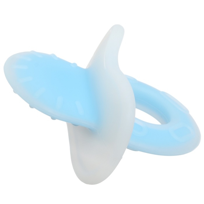 Прорезыватель силиконовый «Пустышка», цвет МИКС, Крошка Я