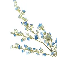 Цветы искусственные "Вероника Георгия" 92 см, голубой