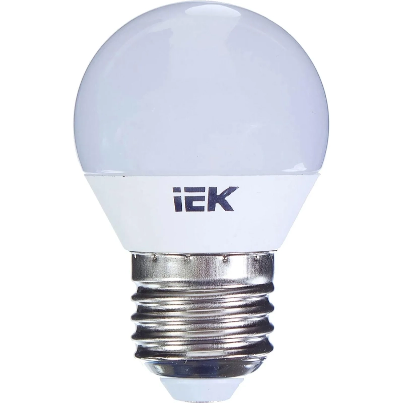Лампа светодиодная IEK ECO G45 LLE-G45-5-230-30-E27 5Вт 3000К E27