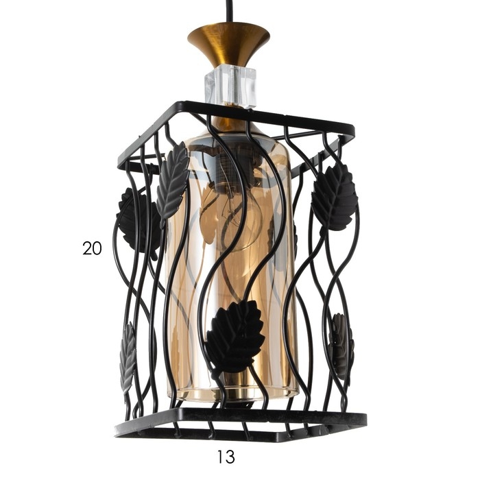 Светильник BayerLux 2111/1BK E27 40Вт черный 23х23х100 см Светильник BayerLux 2111/1BK E27 40Вт черный 23х23х100 см