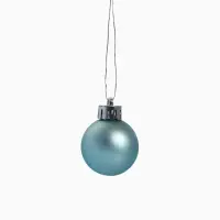 Ёлочные игрушки &laquo;Николь блеск&raquo;, шары новогодние, d=3 см, набор 20 шт., зелёный