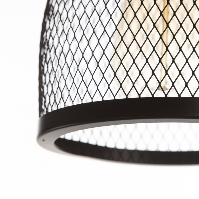 Светильник Светильник "Денвер" Е27 40Вт черно-золотой 15х15х24-174см