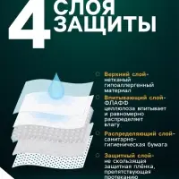 Впитывающие пелёнки для животных &laquo;ПИЖОН&raquo;, 60&times;60 см, набор 30 шт., целлюлоза