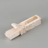 Коробка подарочная с окном &laquo;С любовью&raquo;, 18&times;5.5&times;5.5 см, самосборная