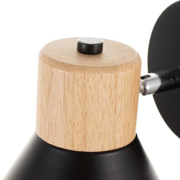 Бра "Ресто" Е27 40Вт черный 18х11х17,5 см