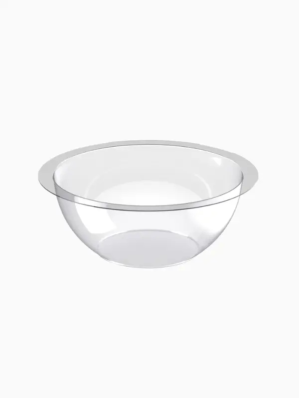 Дисплей полукруглый для мелкого товара BOWL- нижняя секция, 27&times;27&times;10.5 см