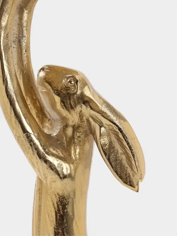 Блюдо &laquo;Зайка&raquo;, 24&times;38&times;48 см, алюминий