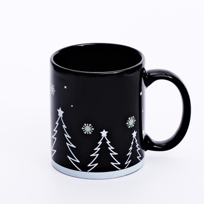 Кружка новогодняя хамелеон Дорого внимание «Загадай желание», 350 мл Кружка новогодняя хамелеон Дорого внимание «Загадай желание», 350 мл