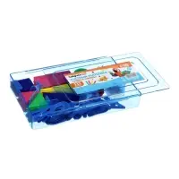 Касса цифр и счетных материалов &laquo;Учись считать&raquo;, 132 элемента, пластик, МИКС