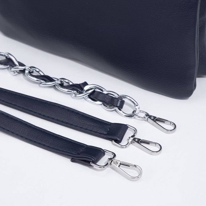 Сумка кросс-боди на молнии, цвет синий Сумка кросс-боди на молнии, цвет синий