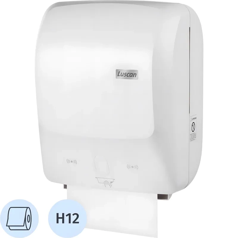 Диспенсер для полотенец рулон Luscan Prof Etalon сенсор белый 151064