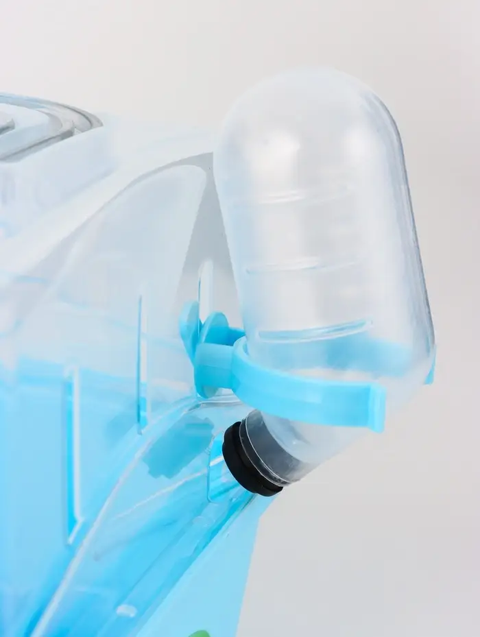 Клетка-переноска для грызунов, 23 х 17 х 16 см, бирюзовая Клетка-переноска для грызунов, 23 х 17 х 16 см, бирюзовая