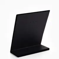 Подставка под серьги на 30 пар QF, 5 рядов, 20&times;10&times;24 см, чёрная