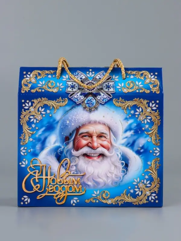 Коробка подарочная складная Коробка подарочная складная "Царские узоры" 23 х 10 х 23 см