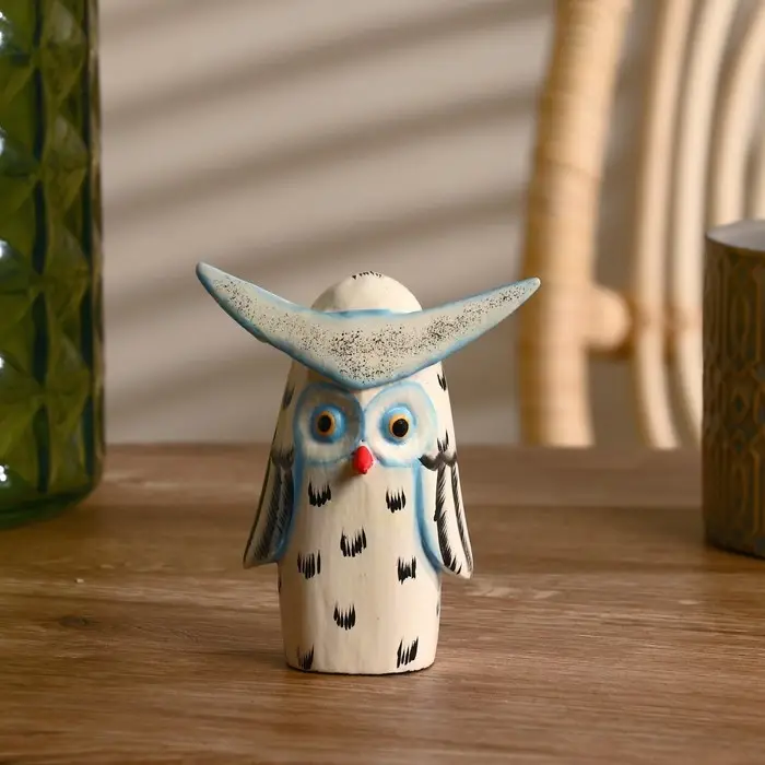 Сувенир дерево Сувенир дерево "Совушки" (набор 3 шт: 11, 9 и 7 см)