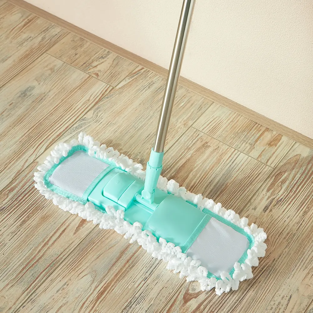 VETTA Швабра с насадкой из микрофибры, телескоп. черенок нерж.сталь 70-120см., арт. NP-1203