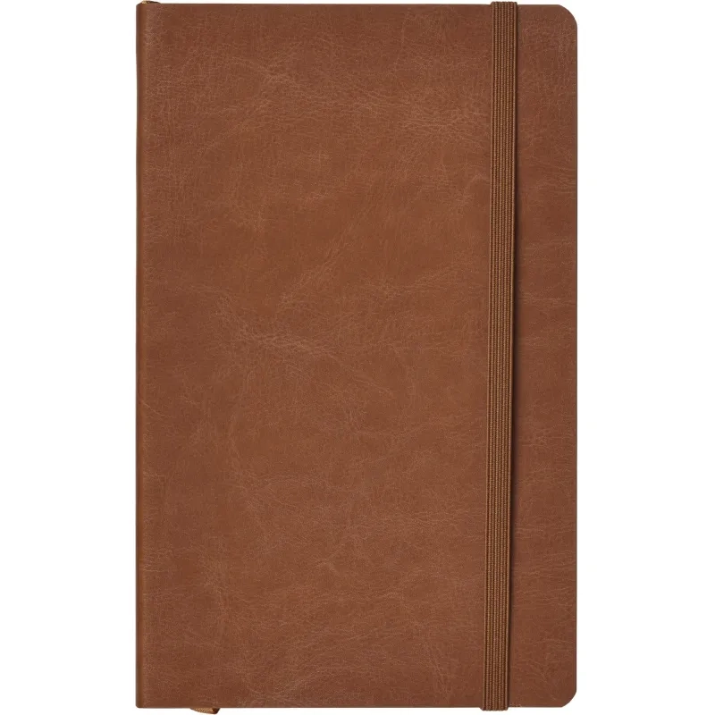 Ежедневник недатированный ATTACHE FLEX коричневый А5, 136 л. бежевый блок