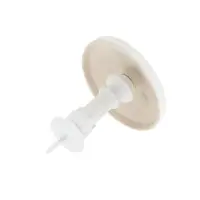 Крючок для штор CAPPIO KS033, d=98 мм, цвет белый с золотом, 2 шт Крючок для штор CAPPIO KS033, d=98 мм, цвет белый с золотом, 2 шт