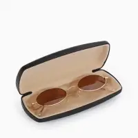 Футляр для очков на хлопушке, размер 16&times;6.5&times;3.5 см, чёрный