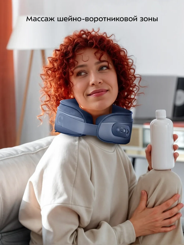 Массажер для шеи с голосовым помощником КТ-5917 - 6 Вт