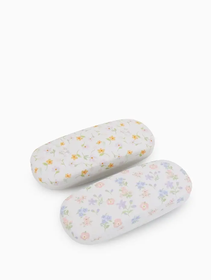 Футляр для очков Цветы, 16*4*6 см, хлопушка, МИКС