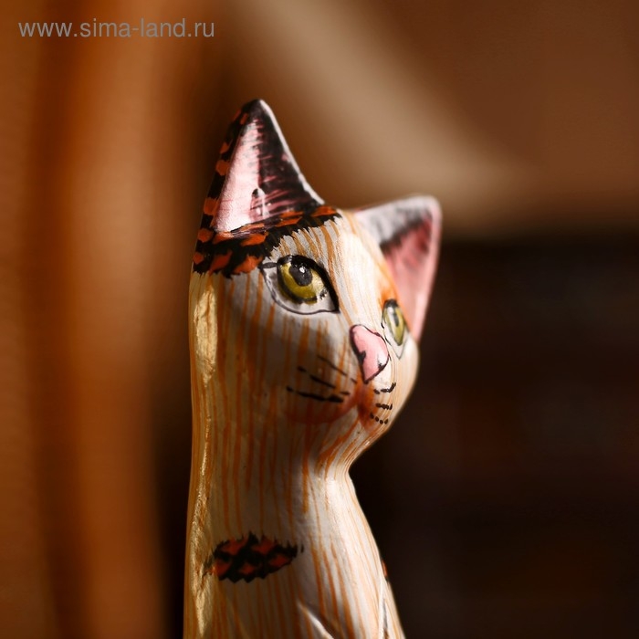 Сувенир дерево Сувенир дерево "Котёнок" 12х5х2,5см