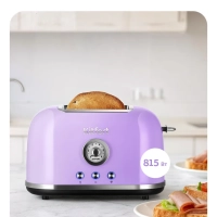 Тостер для хлеба с поддоном для крошек КТ-6831 - 815 Вт Тостер для хлеба с поддоном для крошек КТ-6831 - 815 Вт