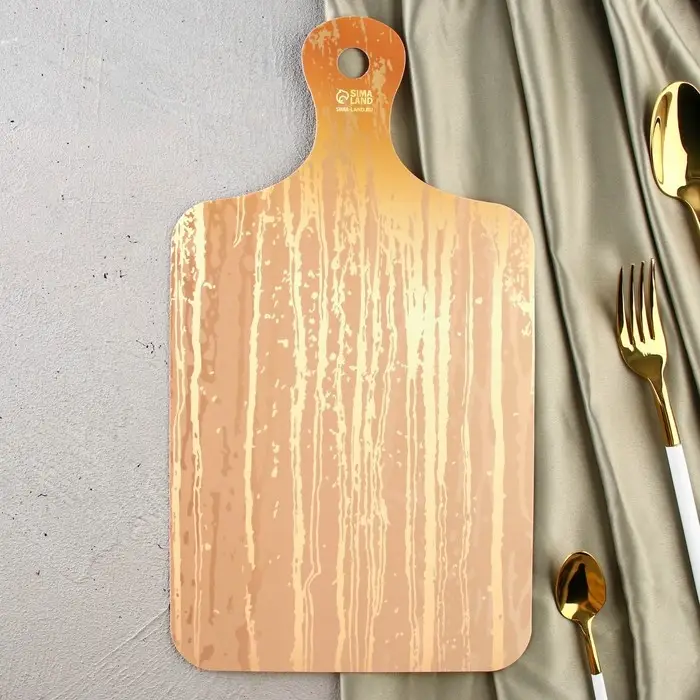 Доска разделочная пластиковая Abstraction, 20×35 см, МИКС