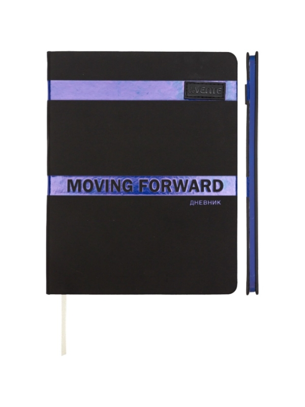 Дневник школьный 1-11 класс, deVENTE. Moving Forward. Blue, искусственная кожа, шелкография