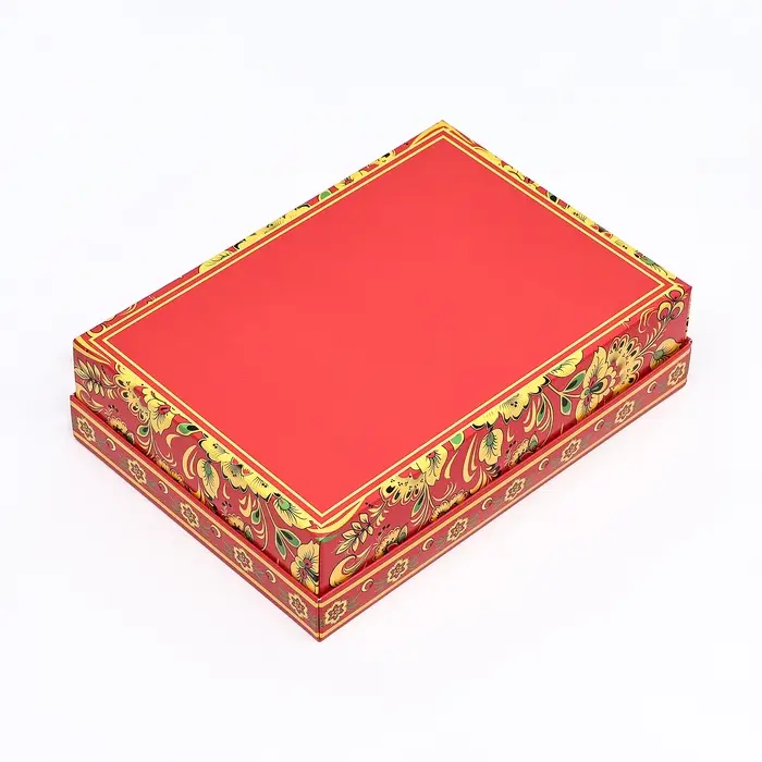 Коробка картонная без окна «Роспись», 21×15×7 см Коробка картонная без окна «Роспись», 21×15×7 см