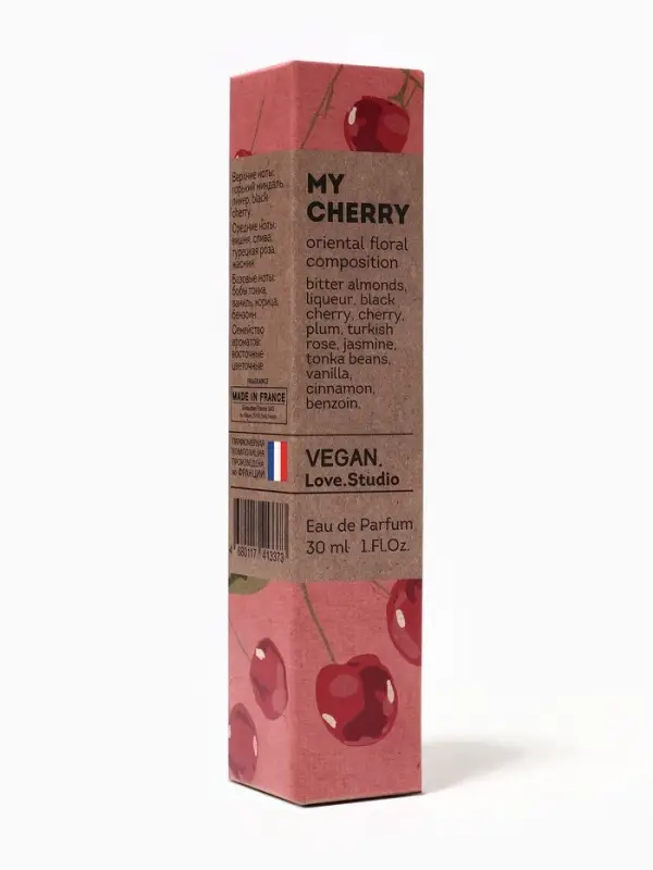 Парфюмерная вода женская Vegan Love Studio My Cherry, 30 мл