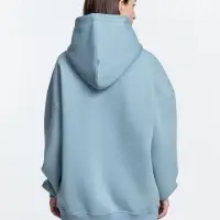 Худи Kulonga Oversize, серо-голубое, размер M/L