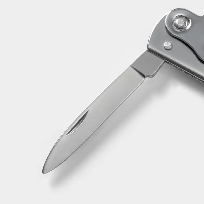 Штопор-открывашка Доляна &laquo;Универсальная&raquo;, h=14 см, серебристый