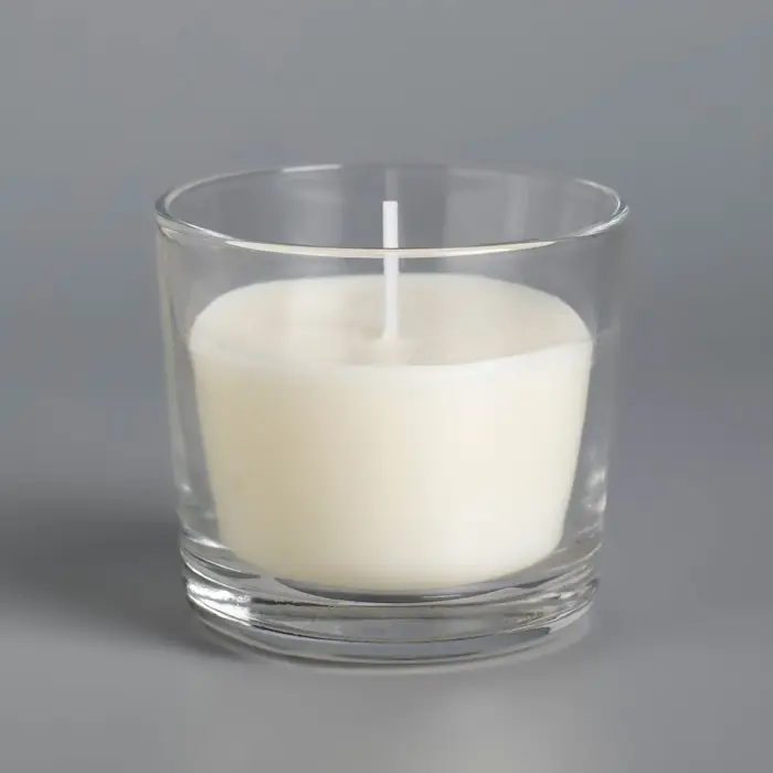 Свеча ароматическая в стакане АЛАНИЯ "Белая лилия", 5,5 см