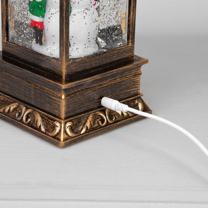 Светодиодная фигура «Девочка и снеговик» 10.5 × 27 × 10.5 см, пластик, батарейки ААх3 (не в комплекте), USB, свечение тёплое белое Светодиодная фигура «Девочка и снеговик» 10.5 × 27 × 10.5 см, пластик, батарейки ААх3 (не в комплекте), USB, свечение тёплое белое