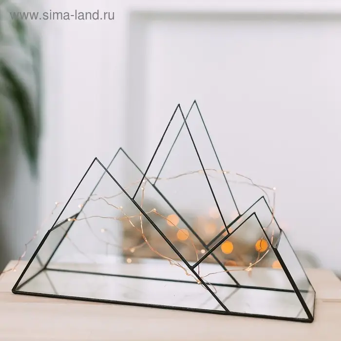 Флорариум "Горы" (швы черные)