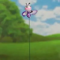 Штекер садовый &laquo;Пчёлка Жужа&raquo;, 14&times;10 см, h=40 см, МИКС, Greengo