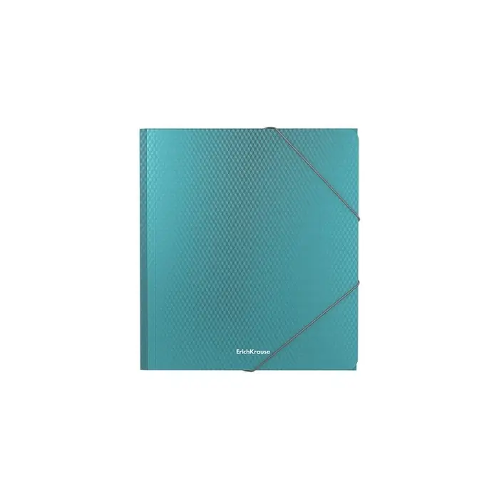 Папка на резинке А5+, 550 мкм, ErichKrause Diagonal Vivid, корешок 5 мм, до 300 листов, микс