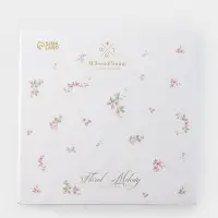 Тарелка глубокая WY Spring flowers, 220 мл, d=21.5 см, фарфор, белая