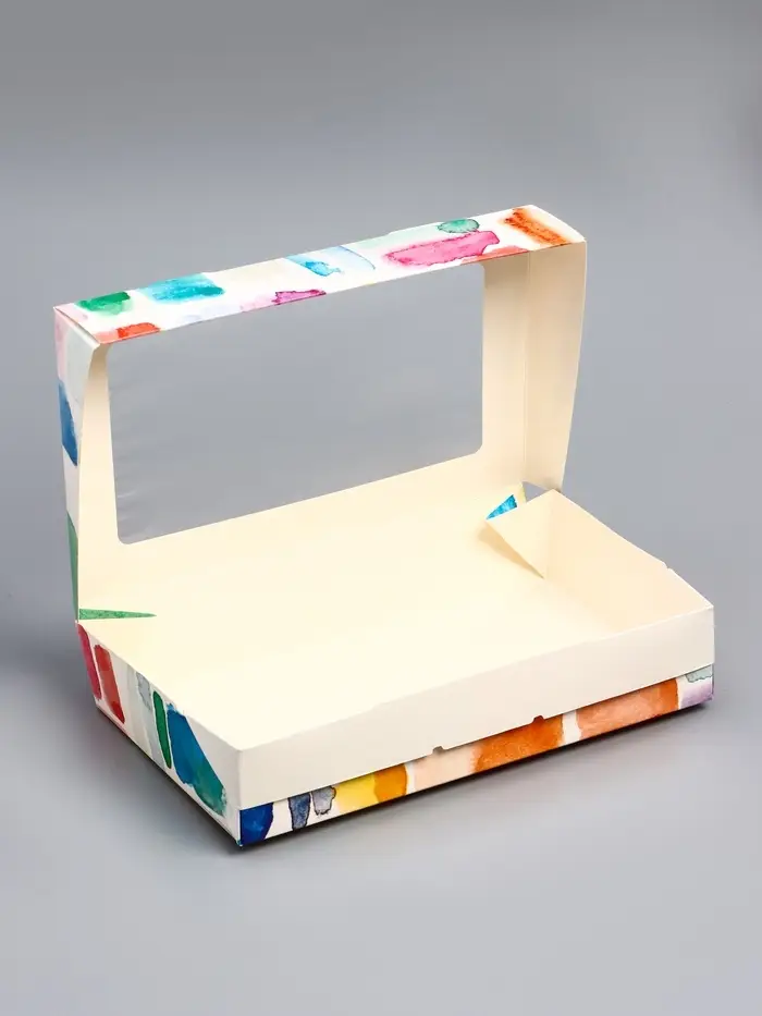 Коробка складная «Акварель» 20×12×4 см